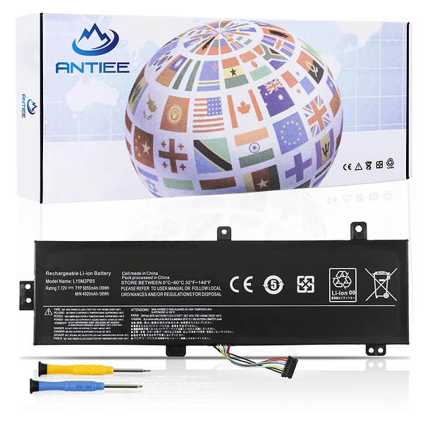 Batería de Repuesto L15M2PB5 para Lenovo IdeaPad 510-15ISK - ANTIEE 1