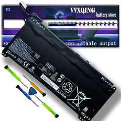 Batería de Repuesto PG06XL para HP OMEN 15T-DH000 15T-DH100 PC Omen 5 Air 15-dh0006TX 15-dh0007TX - VVXQING