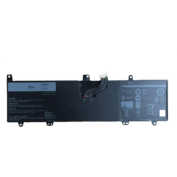 Batería de Repuesto 33YDH para Dell Inspiron 3179 3180 3162 3164 3168 Series(7.6V 32Wh) - HBFVG 1