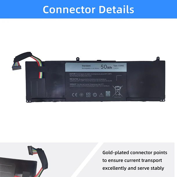 Batería de Repuesto CGMN2 para Dell Inspiron 3000 11-3138 11-3137 Series 3135 11.6