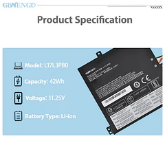 Batería de Repuesto JPFMR para Lenovo Chromebook 100e 300e 500e 500e-81ES 300e-81MB 100e-81ER 100e-81MA C340-11 - GBNENGTD