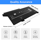 Batería de Repuesto 0G74G para Dell Latitude 5300 2-in-1 5310 7300 7400 Series Notebook OG74G - NBULBL 4