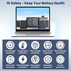 Batería de Repuesto A1582 para MacBook Pro 13 inch Retina A1493 [ Early 2015, Mid - Jalaxbeat 4