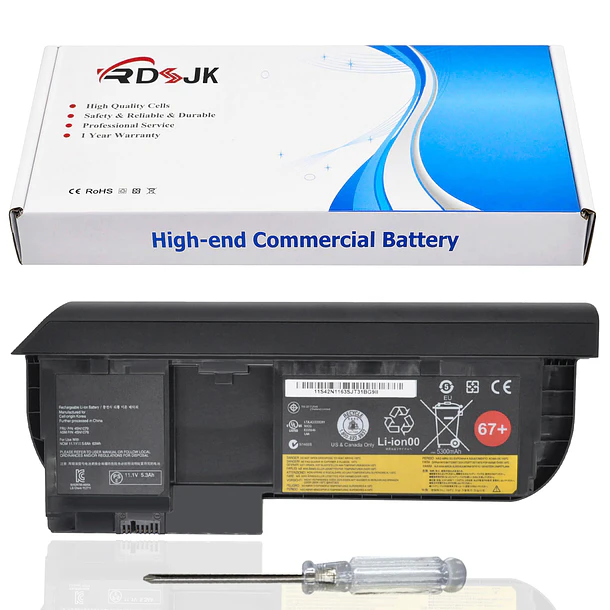 Batería de Repuesto KV690 para Lenovo ThinkPad X230T(X230 Tablet) X220T X220i 52+ 0A36316 0A36317 45N1074 1