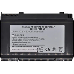 Batería de Repuesto BP02XL para Fujitsu LifeBook A1220 A6210 A6220 A6230 AH550 E780 E8410 E8420 - HBFVG