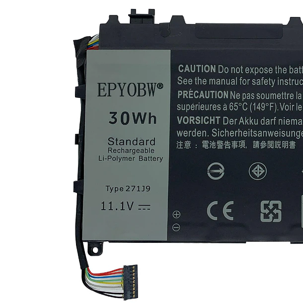 Batería de Repuesto 271J9 para diversos equipos compatibles según modelo 271J9 - EPYOBW 2