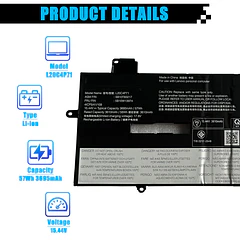 Batería de Repuesto para Lenovo ThinkPad X1 Carbon 9th 10th 11th Gen / X1 - AOMKA