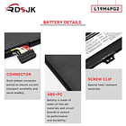 Batería de Repuesto K5XWW para Lenovo ThinkPad C13 Yoga 1st Gen Chromebook Ideapad Flex 5 5