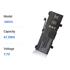 Batería de Repuesto GB02XL para HP Chromebook X360 14A 14-DB 11 G8 G7 G1 G2
