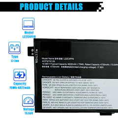 Batería de Repuesto para Lenovo Yoga Pro 9 14IRP8 Slim Pro 9 14IRP8 Series