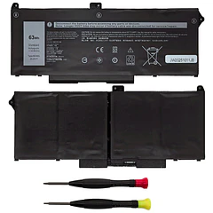 Batería de Repuesto RJ40G para Dell Latitude 5520 5420,Precision 3560 Series Laptop,New Latitude 15 5520 - WWGTMC