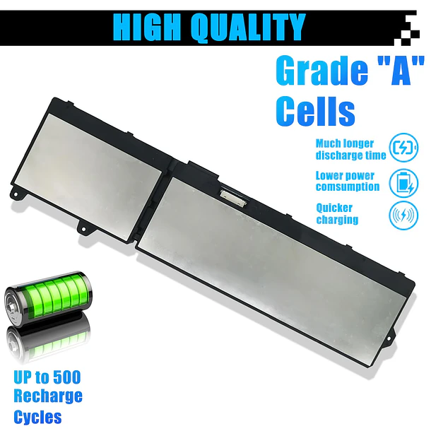 Batería de Repuesto para Dell Precision 7670 7680 7770 7780 Series RCVVT T6PFX 451-BCYH - AOMKA 5