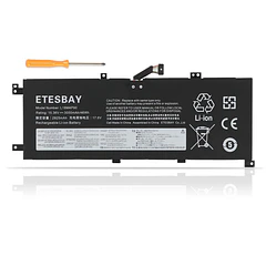Batería de Repuesto L18M4P90 para Lenovo ThinkPad L13 Yoga Series SB10T83120 L18D4P90 L18C4P90 02DL032 5B10W13933 - ETESBAY