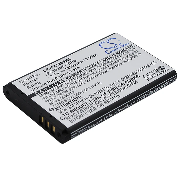 Batería de Repuesto CS-PX1685MC-ZFH2 para Toshiba Camileo S20 Camileo S20-B PN 084-07042L-009 084-07042L-029 PA3792U-1CAM-01 PX1685 - XSPLENDOR XPS 2