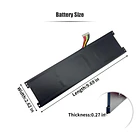 Batería de Repuesto PF4WN-03-17-3S1P-0 para Walmart Motile M142 HPFS01 HPFS02 KINGBOOK U43E1 U43S1 U45A1 U45A2 - INTIFO 6