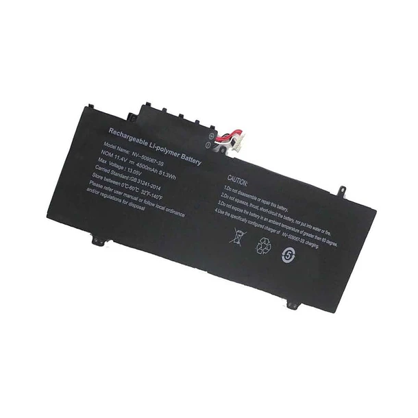Batería de Repuesto For GWTN141-10BK para GWTN141-4 GWTN141-10BK NV-509067-3S UTL-509068-3S 5376275P 11.4V, 51.3Wh - Tesurty