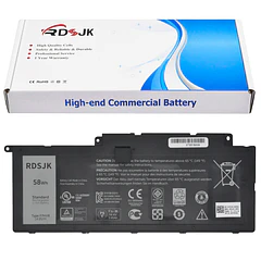 Batería de Repuesto WW8N8 para Dell Inspiron 15 7000 7537 7548 5547 7547 17 7000
