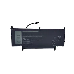 Batería de Repuesto N7HT0 para Dell Latitude 9510 2-in-1 Latitude 9510 9520 Series Notebook TVKGH
