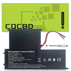 Batería de Repuesto 516698 para RTDPART for Other for EVOO EVC156-1BK EVC156-2BK ECV156-1 ECV156-2 （11.4V - CQCQ