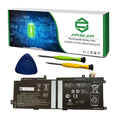 Batería de Repuesto MR02XL para Hp Elite X2 G4 Series Notebook HSTNN-DB9E L45645-2C1 Black 7.7V - JIAZIJIA