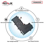 Batería de Repuesto C41N1533 para Asus Q524U Q524UQ Q524UQK Q534U Q534UX Q534UX-BHI7T19 UX560UQ Q534UXK Q504UQ 6