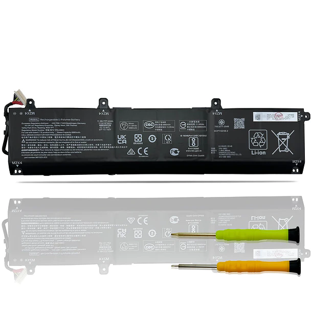 Batería de Repuesto IR06XL para HP ZBook Power G7 1J3Y1EA 1J3Y2EA 1J31AEA 1J3X7EA 1J3Q8EA 2C9P1EA - UGXKNAE 1