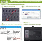 Batería de Repuesto C31N1636 para Dell 14 5000 5300 5301 5401 5402 5408 5409 5501 - Bituli 4