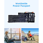Batería de Repuesto GK5KY para Acer Aspire V5-122P V5-132P E3-111 E3-112V E3-111-C0M6 E3-111-C0UM E3-111-C5AL ES1-111M - Jbery 6