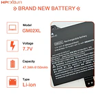 Batería de Repuesto GM02XL para HP Chromebook X360 11 G1 Chromebook 14 G5 14-CA000NA 11 - HPXXDJA 2