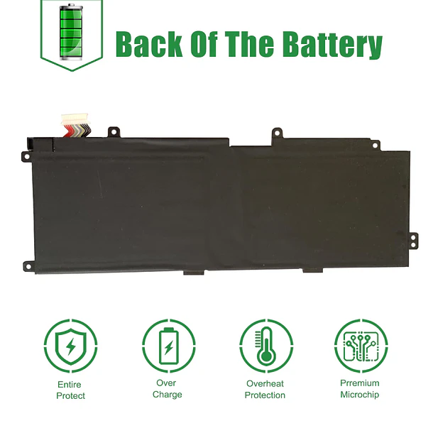 Batería de Repuesto MR02XL para Hp Elite X2 G4 Series Notebook HSTNN-DB9E L45645-2C1 Black 7.7V - JIAZIJIA 5