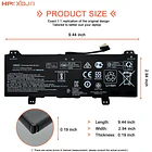 Batería de Repuesto GM02XL para HP Chromebook X360 11 G1 Chromebook 14 G5 14-CA000NA 11 - HPXXDJA 4