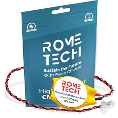 Batería CMOS RTC de Repuesto CR2032 para diversos equipos compatibles según modelo CR2032 - Rome Tech