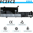 Batería de Repuesto L19M3PD6 para Lenovo ideapad Flex 5-14IIL05 5-14ITL05 5-14ARE05 5-14ALC05 5-15IIL05 5-15ITL05 5-15ALC05 - FCZFCZ 5