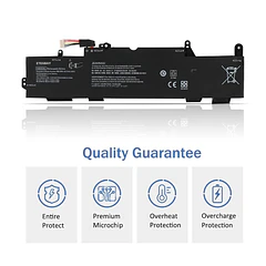Batería de Repuesto para Hp EliteBook 730 735 740 745 755 830 840 846 - KingSener ETESBAY