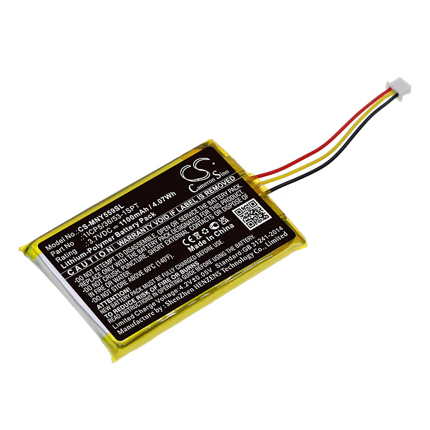 Batería de Repuesto para Moonybaby MB55810, MB55810-2T, MB55931, MB55931-2T, MB55933, MB55933-2T, MB55935, MB55935-2T, MB55935BV, - CS 1