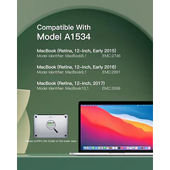 Batería de Repuesto A1527/A1705 para MacBook A1534, 12-Inch, 2015-2017 - SeaPlant
