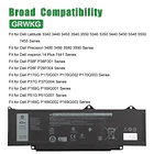 Batería de Repuesto GRWKG para Dell Latitude 3340 3440 3450 3540 3550 5340 5350 5440 - JIAZIJIA GRWKG 4
