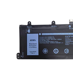 Batería de Repuesto 9F4FN para Dell Latitude 7320 Detachable Inspiron 14 3420 Series 09F4FN 2VKW9 - FLYRLB