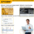 Batería de Repuesto L24M4PC1 para Lenovo Legion 9 18IAX10 / Pro 7-16IAX10H 7-16AFR10H 7-16ADR10H Series - EPYOBW 2