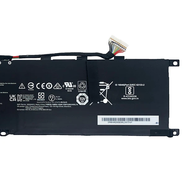 Batería de Repuesto 7FMXV para MSI GP66 GP76 Leopard 10UE 10UG 10UH 11UE 11UG 11UH - EPYOBW 3