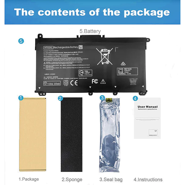 Batería de Repuesto A1321 para HP Pavilion 15-DA0XXX 15-CS0073CL 15-CS0061CL 15-DA0012DX 15-DB0011DX 15-DA0014DX 14-CE0068ST 15-DB0015DX 6