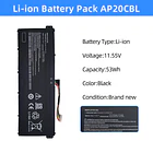 Batería de Repuesto AP20CBL para diversos equipos compatibles según modelo AP20CBL - NBULBL 2
