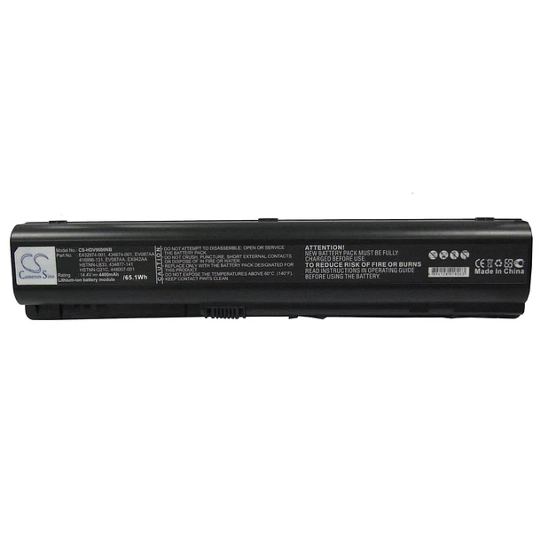 Batería de Repuesto para Pavilion dv9000, Pavilion dv9000EA, Pavilion DV982CL (4400mAh) 416996-131, 416996-441, 432974-001, - Cameron Sino ACCCHEN 5