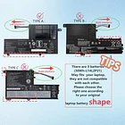 Batería de Repuesto JPFMR para Lenovo Yoga 500-15IBD 500-15ISK 500-14IBD 500-14IHW IdeaPad 310S-14AST 310S-14ISK 310S-14AST 4
