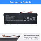 Batería de Repuesto AP20CBL para diversos equipos compatibles según modelo AP20CBL - NBULBL 3