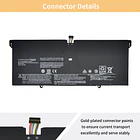 Batería de Repuesto L16M4P60 para Lenovo Yoga 920 920-13IKB 920-131KB 920-13IKB-80Y7 80Y8 81TF Ideapad Flex - NBULBL 3