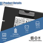 Batería de Repuesto 789175 para Bose S1 pro Battery Pack 789175-0100 789175-0110 789175-0010 4INR19/66-2 14.8V - VANPIR 2