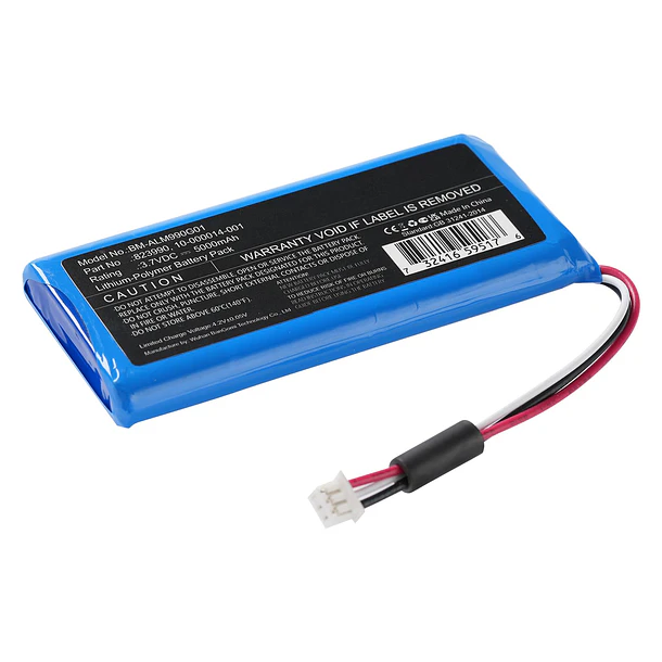 Batería de Repuesto CS-ALM990BT para 2GIG GC3 Panel, GC3e Panel, SP1-GC3, 2GIG 10-000014-001 Battery - BCXY 3