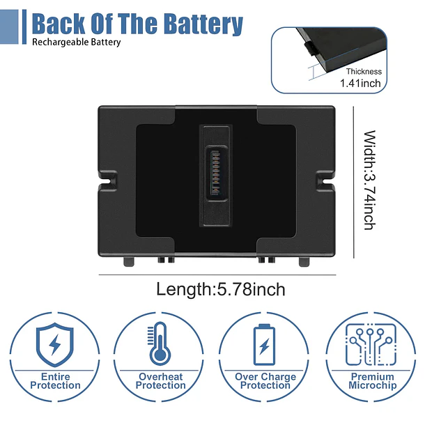 Batería de Repuesto 789175 para Bose S1 pro Battery Pack 789175-0100 789175-0110 789175-0010 4INR19/66-2 14.8V - VANPIR 4