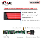 Batería de Repuesto FMVNBP222 para Fujitsu LifeBook T732 T734 T902 Series FPB0283 3INR19/66-2 10.8V 72Wh - RDSJ 4
